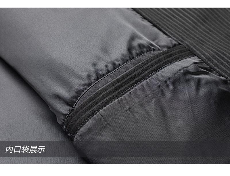 Classic workwear jacket men's fashionable workwear with imitation cashmere pit strips