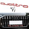 For 108a car front grille quattro badge suitable for S4 S5 RS3 RS4 RS6 A3 A4 A5 A6 A6L A7 A8 Q3 Q5 Q7 S3 Q1 Q2 A1a108