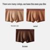 MIIOW Men's Maillard Style Antibacterial Cotton Boxer Briefs 3-Pack