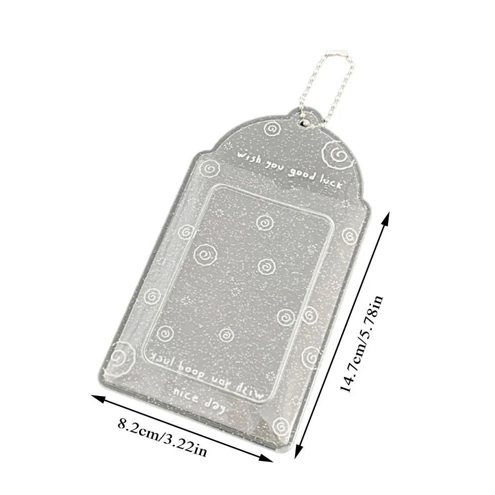 Transparent Small Card Album Card Sleeve Star Album Cute Idol Photocard Holder  Student