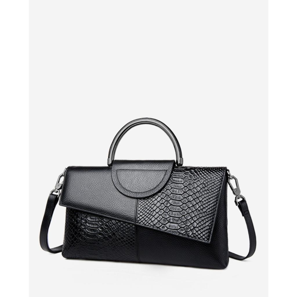 2026 HOT trendy high-end sense fashionable exquisite small bag niche women's leather large-capacity messenger bag