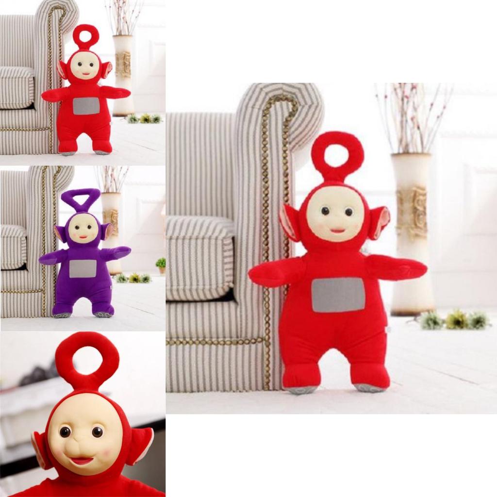 Boneca de Pelúcia Grande dos Teletubbies Brinquedo de Pelúcia de Pé Perfeito Para Presentes de Educação Infantil