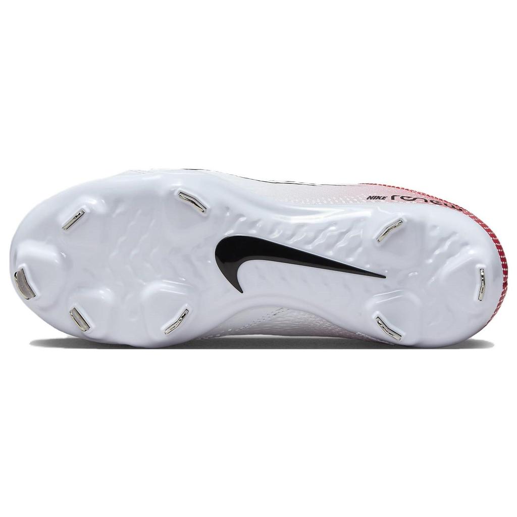 Nike Hyperdiamond 4 Comfortable Durable Breathable Low Top Training Shoes Women Sneakers White Red CZ5920-600