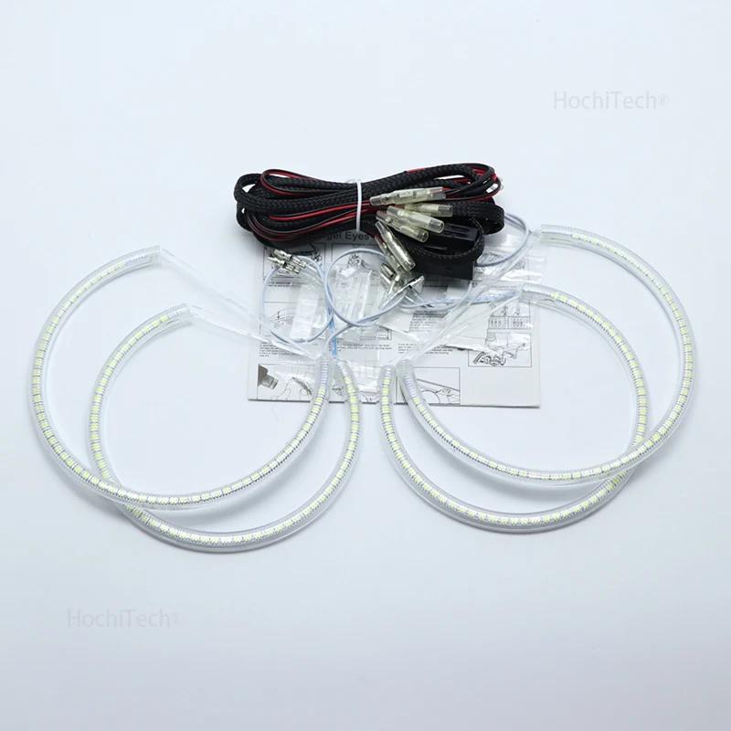 Excellent Angel Eyes Ultra Bright Smd Led Angel Eyes Kit Rings for BMW 3 Serie E46 Sedan Facelift 2001-05 Halogen Headlight