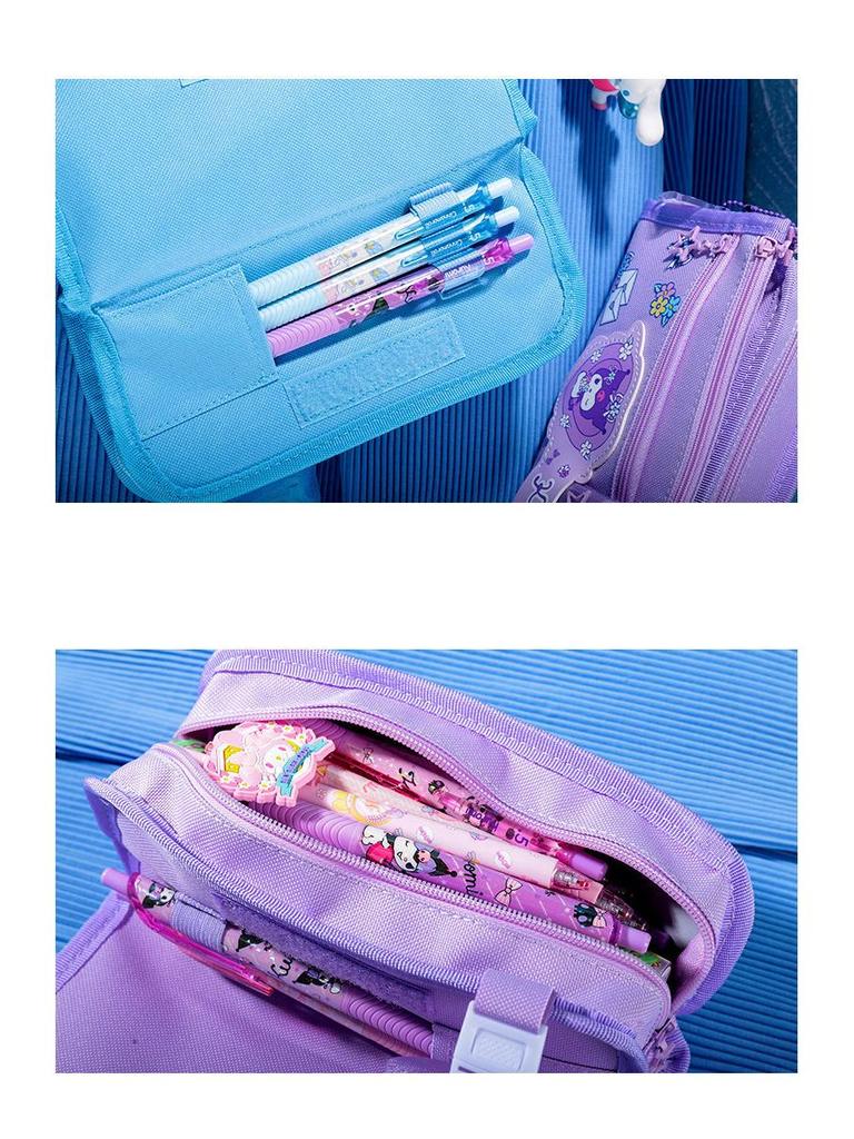 Authentic Kuromi Pencil Case - Large Capacity for Elementary & Middle School Girls