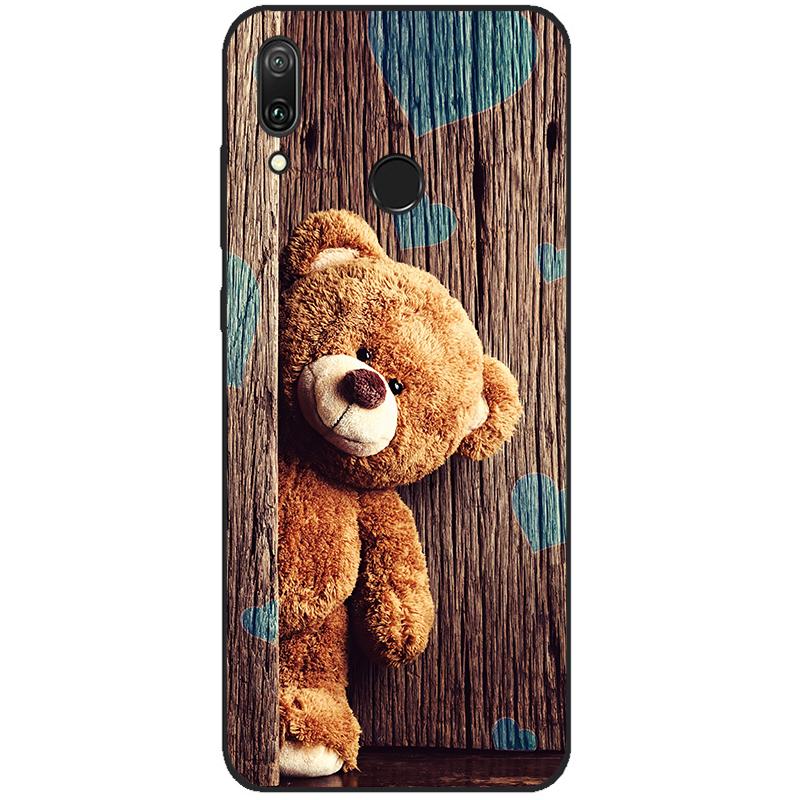 For Huawei Y7 2019 Case Y 7 2019 Silicone TPU Back Cover Protective Phone Case For Huawei Y7 Y7 Prime 2019 Bumper Fundas Coque