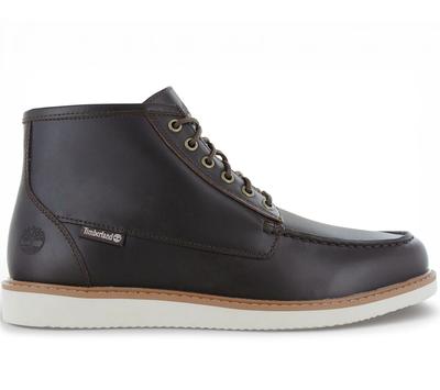 Newmarket Mid Chukka Boot - Pánské kotníkové boty Kožené Hnědé TB0A6AZE-EM4 ORIGINÁL