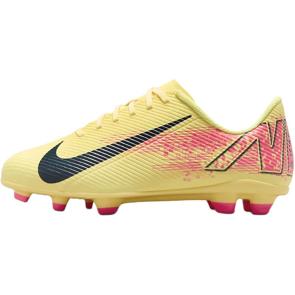 Kylian Mbappé x Nike Mercurial Vapor 16 Club MG GS Laser Orange Kids Sneakers Armory-Navy FQ8288-800