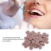100pcs Rubber Polishing Wheel for Metal Dental Mini Drill Grinder Dental AccessoryRed