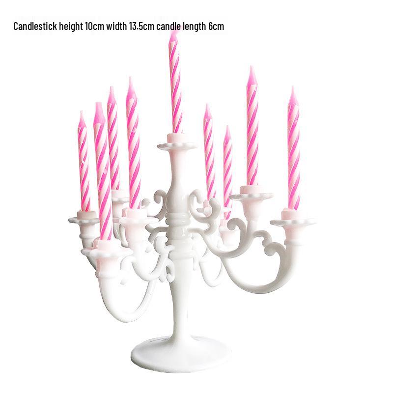 Angel Wing Feather Cake Toppers with Wire Heart String Lights
