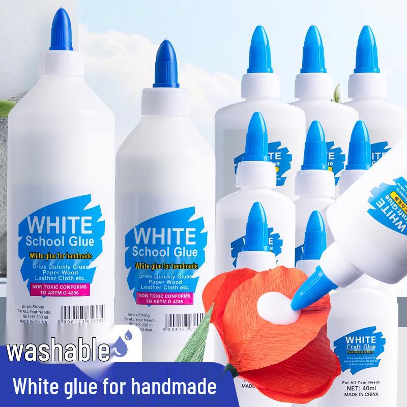 White Latex Woodworking & Craft Glue for Kids - Small Bottle