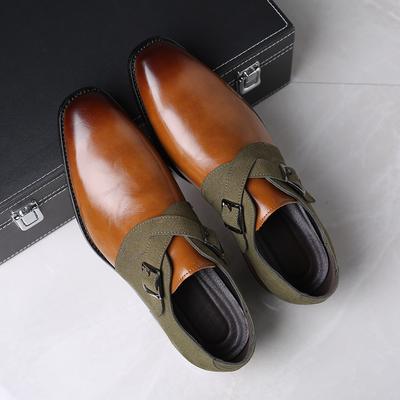 Mode Luxus Herren Slipper Business Lederschuhe Formelle Kleiderschuhe Freizeitliche Derby Schuhe Karriere Oxford Italienischer Stil Schuhe