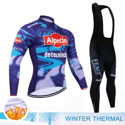 2026 Pro Team Winter Thermofleece Radtrikot Set Langarm Fahrradkleidung MTB Bike Wear Maillot Ropa Ciclismo Cycling