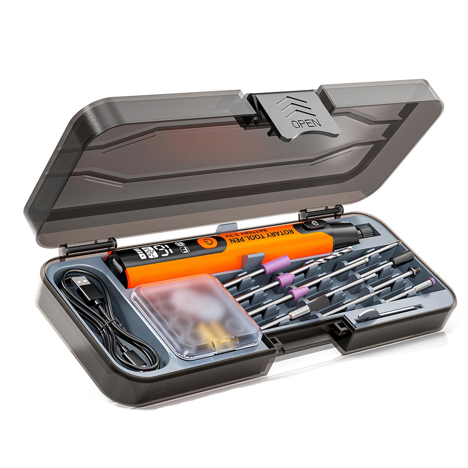 

Multiple Speed Rotary Drilling Tool With Forward Reverse Function And Ergonomic Grip For Detailed Craft Projects 1 помаранчевий