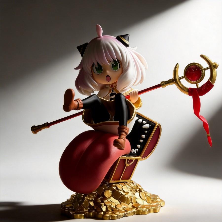 Spy×Family Anime Figure Anya Forger Collectible Model Toy 16cm Desktop Decoration Gift for Fans