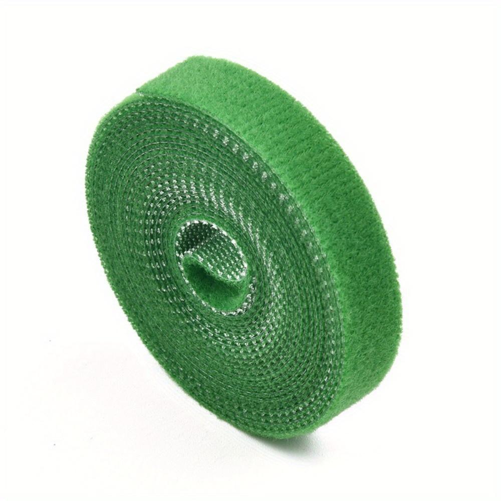 300cm/118.11in Plant Ties Nylon Plant Bandage Tie Home Garden Plant Shape Tape Hook Loop Bamboo Cane Wrap Support Accessories