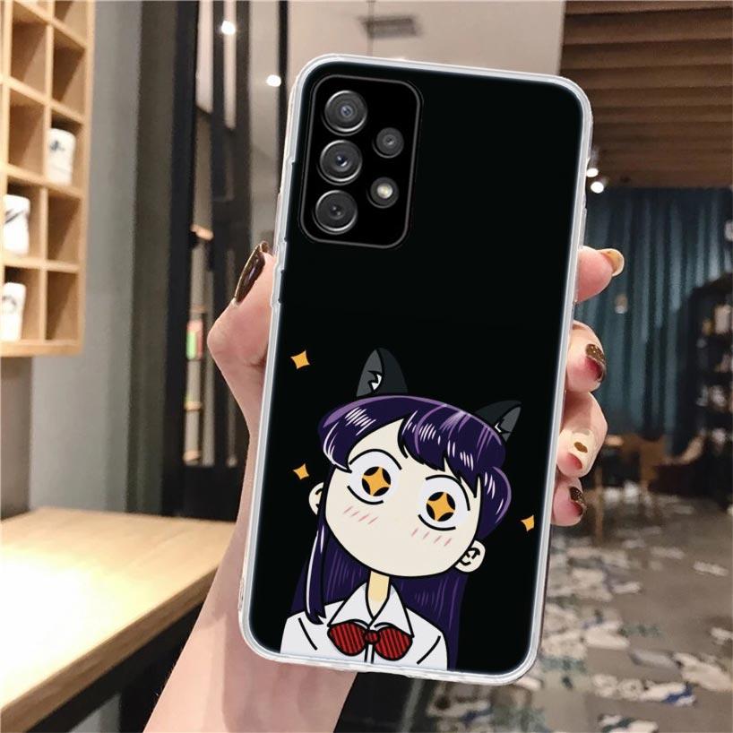 Komi Can't Communicate Phone Case For Samsung Galaxy A56 A55 A54 A53 A17 A16 A15 A14 A13 A36 A35 A34 A33 A26 A25 A24 A23 A05S A0