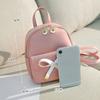 Cute Women Mini Backpack Fashion Shoulder Bag Sweet Big Bow-knot Backpack  Travelling