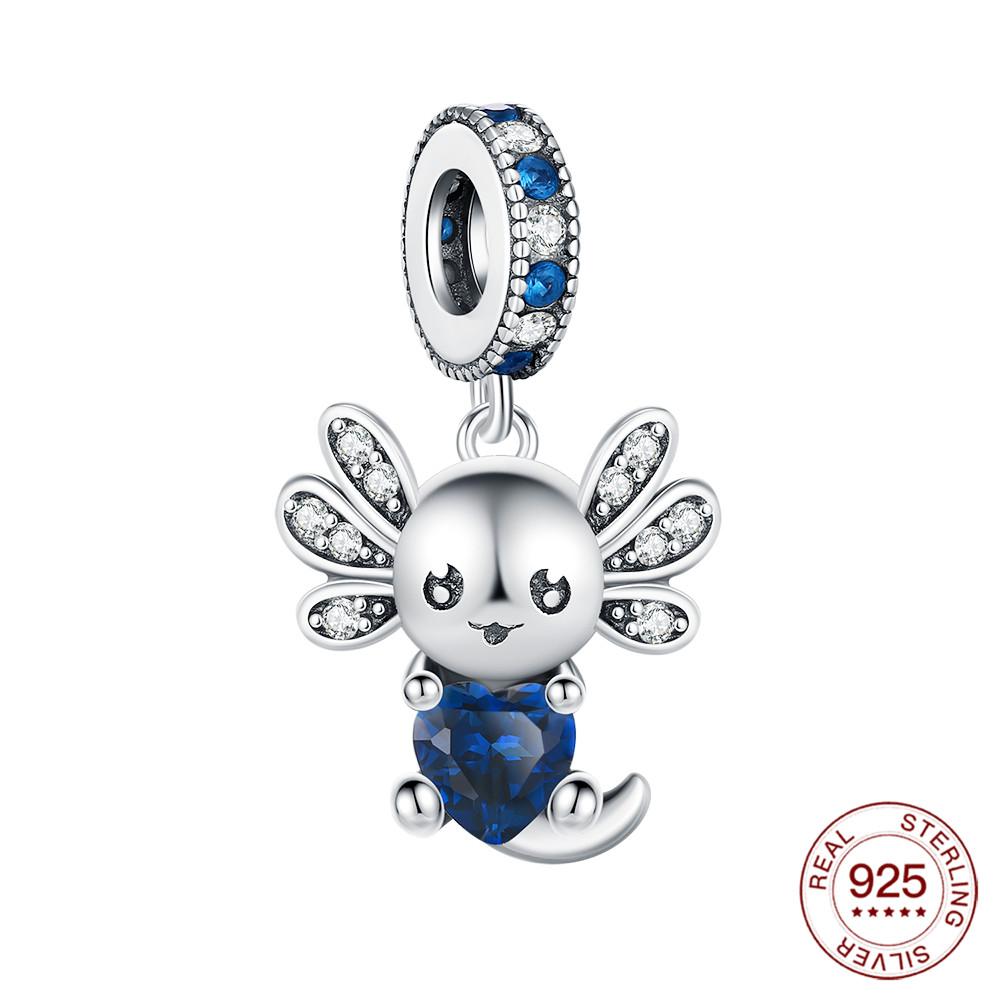 

New 925 Silver Charms Insects Pendant Animals Charm Fit Bracelet Diy For Women s DIY Jewelry Making Gifts