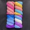 Cotton Candy Bread Squeeze Toy Soft Mochi Squish Foam Toy New Fidget Squeeze Toy  For Stress Relief