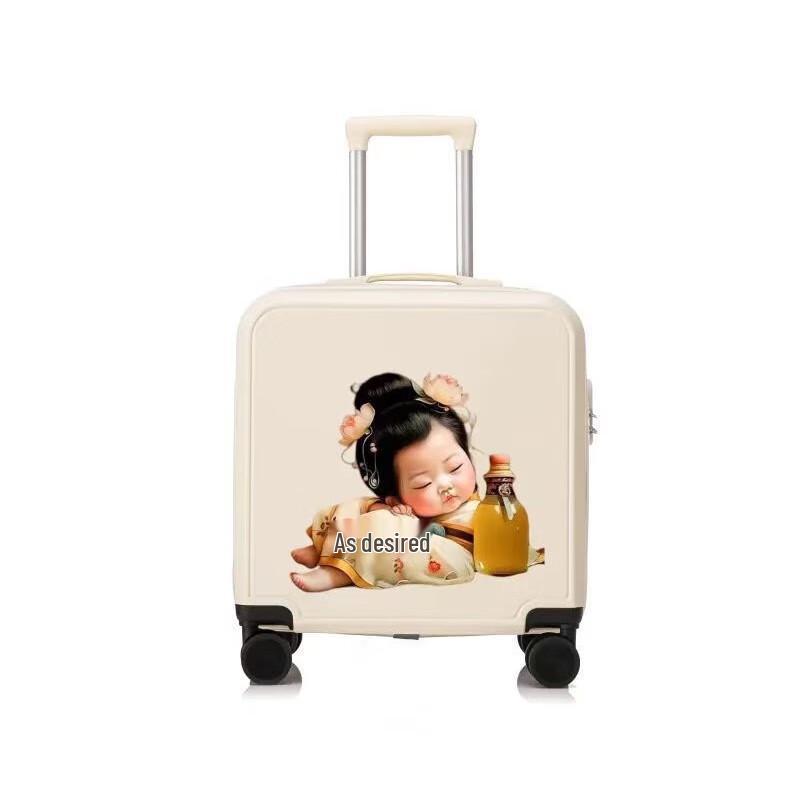 Ручная кладь Xiao Yan 18 дюймов, мультяшная, с кодовым замком 18 inch