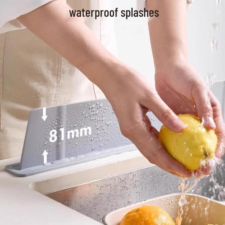 Silikon Mutfak Lavabosu Sıçrama Koruması: Geliştirilmiş Su Yalıtımı İçin Artırılmış Yükseklik ve Kalınlık