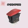 Non Light 2/3/6Pin SPST/SPDT/DPDT 12V 20A Rocker Switch No Light Pollution Waterproof IP66 for Car Boat Truck Yacht Motorcycle