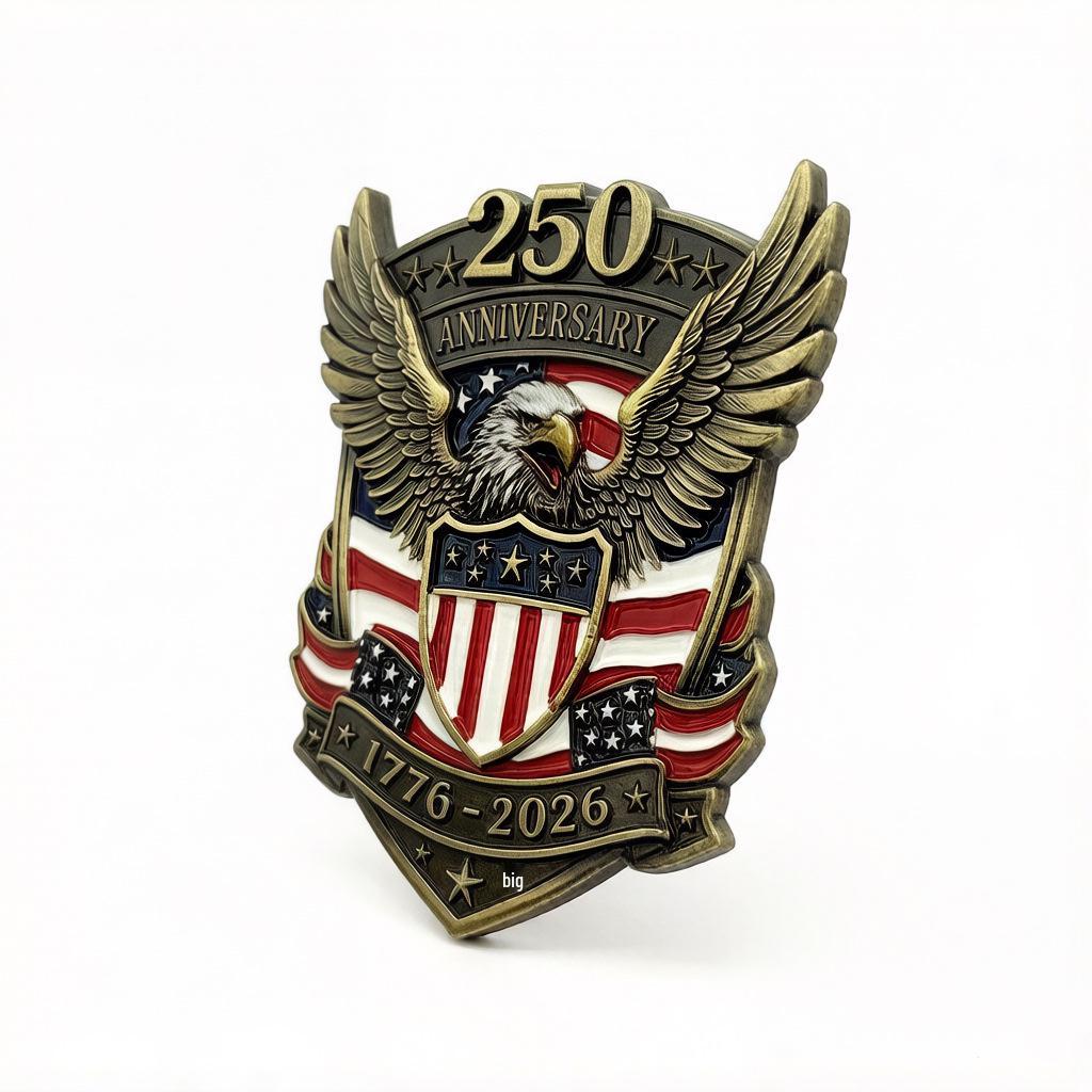 New American Independence 250th Anniversary 3D Eagle Car Sticker (1776-2026)