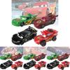 Alloy Racing Car Toy Collection Featuring Mater Orange Bad Guy And Lightning Mcqueen