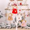 Christmas Decoration Hanging Doll Pendant Artificial Hair Christmas Tree Ornament