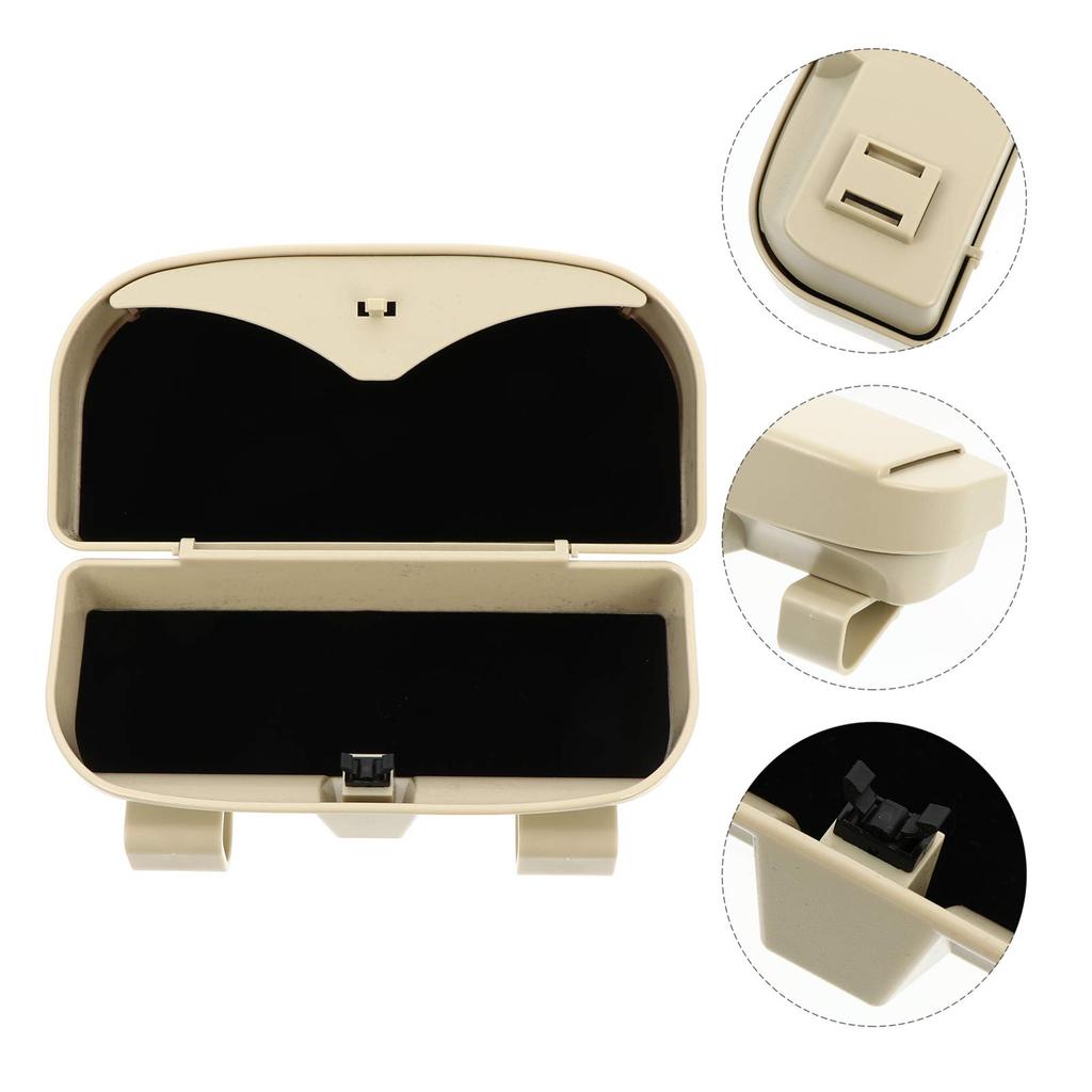 Sunglasses Case Car Sun Visor Box Sunglasses Holder for Car Sun Visor Sunglasses Storage Glasses Storage Case Organizer Holder