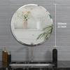 ANYHI Wall Hanging Round Bathroom Entryway Round Bathroom Entryway Stylish Wall Wall Makeup 55 Mirror, Mirror, Mirror, Wall-Mounted Mirror, Mirror,