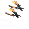 Pneumatic Disconnect Tool Set Push-to-Connect Fittings Removal Quick Air Hose Disconnect Pliers for Maintenance