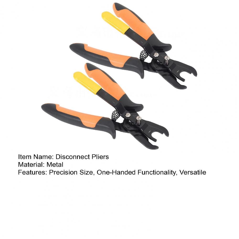 Pneumatic Disconnect Tool Set Push-to-Connect Fittings Removal Quick Air Hose Disconnect Pliers for Maintenance