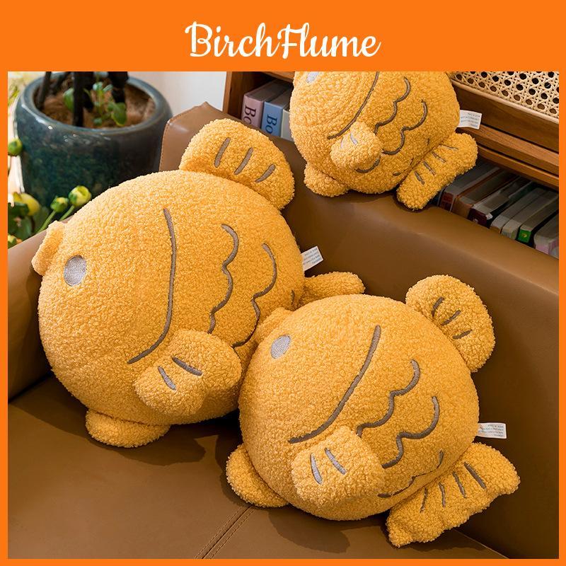 Animal Plush Toy Fish Shape Soft Stuffed Cushion For Kids And Babies