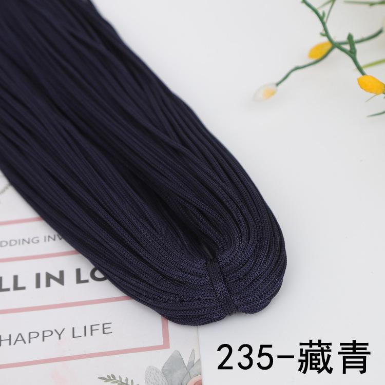 Croșetare Fir Gol Cordon de Nailon Fir de Tricotat Mătase Lucios Linie de Croșetat pentru DIY Covoraș Pălării Genți Pantofi Artizanat