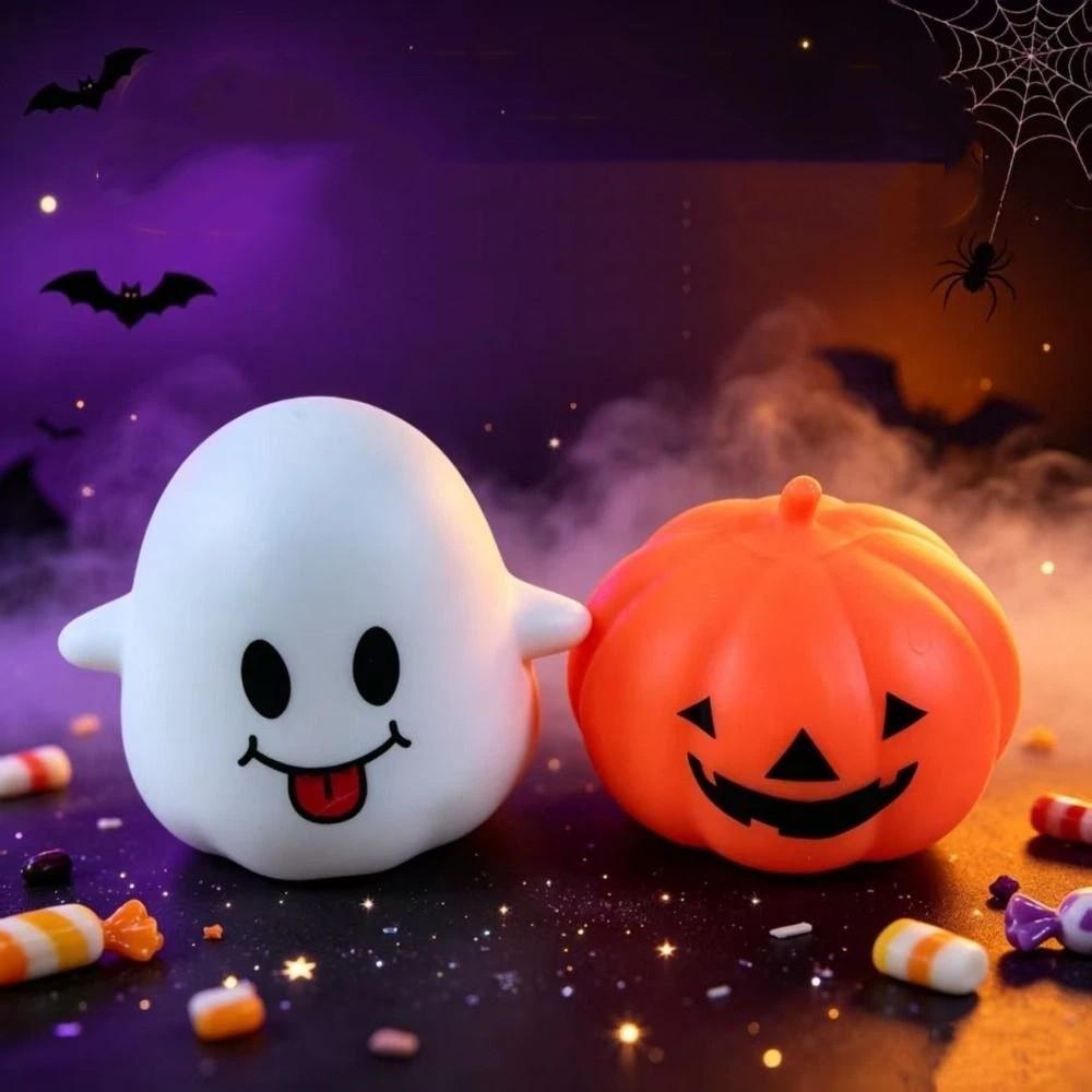 Relax Gift Halloween Pumpkin Squishy Toy Release Hand Slow Rebound Fidget Toy Kids Toy