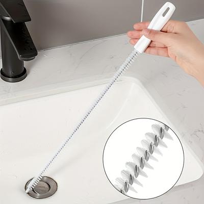 1Pc Flexible Drain Cleaner Brush Hair Catcher for Sewer Pipe Manual Clog Remover Tool Bathroom Kitchen Sink Drain Cleaning