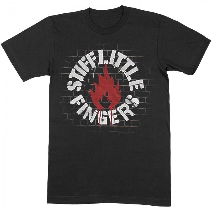 Stiff Little Fingers Unisex Adult Wall Cotton T-Shirt