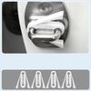 4Pcs Silicone Car Door Lock Sound Deadener Buffer Car Door Lock Protectors  Auto Accessories