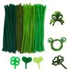 400 Pieces  Pipe Cleaners Chenille Stems 4 Assorted Colors Craft Supplies Bulk for DIY Art and Craft Projects Creative Gift