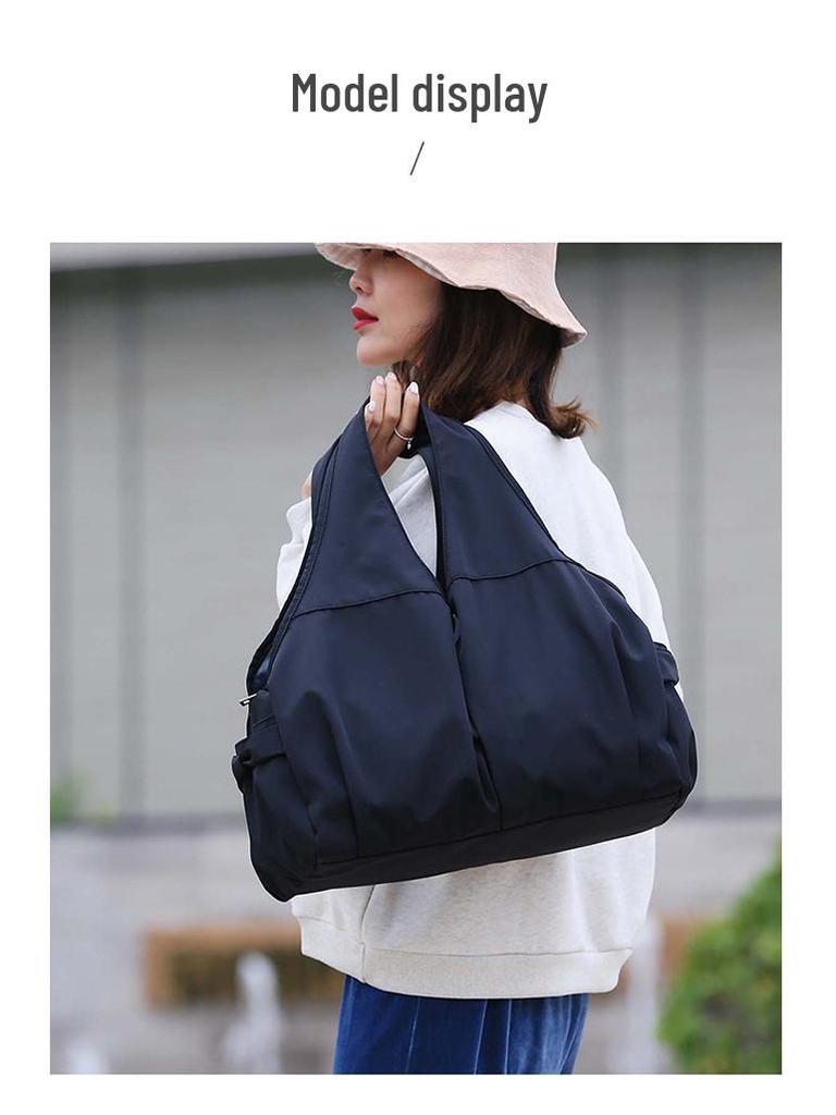 Women's Large Capacity Travel Bag with Wet/Dry Separation - Lightweight Sports, Fitness, Yoga, and Swimming Handbag