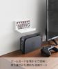 Yamazaki Plasterboard Tweezers and Wood Game Card Storage Tower 11304 (Yamazaki Industries) [Includes Screws] Wall-mounted Case, White,