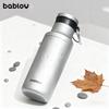 Bablov 480ml Thermos Water Bottle 316L Stainless Steel Leak-proof Vacuum Flask Insulated Cup Outdoor Camping Hiking Thermos Mug