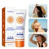 1Pc SPF50 PA+++ Puree Sunscreen, Sunscreen And Isolation In One,UV-Protective Sunscreen,Refreshing A