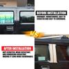 Stainless Steel For Hummer H2 2003-2009 Car Window Center Pillar C-pillar Decorative Patch Car Exterior Accessories