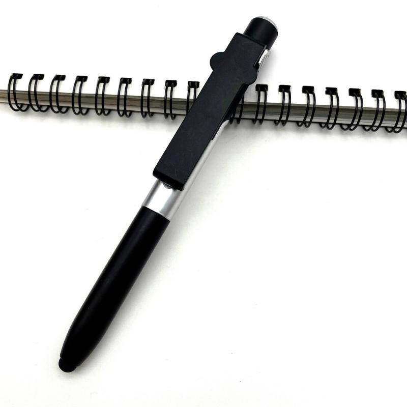 Ballpoint Pen with Led Light Mobile Phone Holder Girl Boys Birthday Present Gift