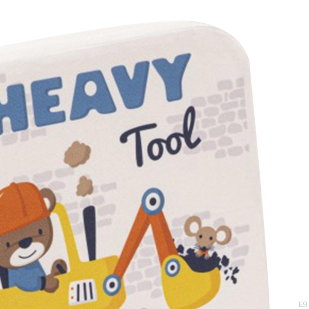 Booster Cushion for Kitchen Chairs, Designed Boys and Girls with Straps