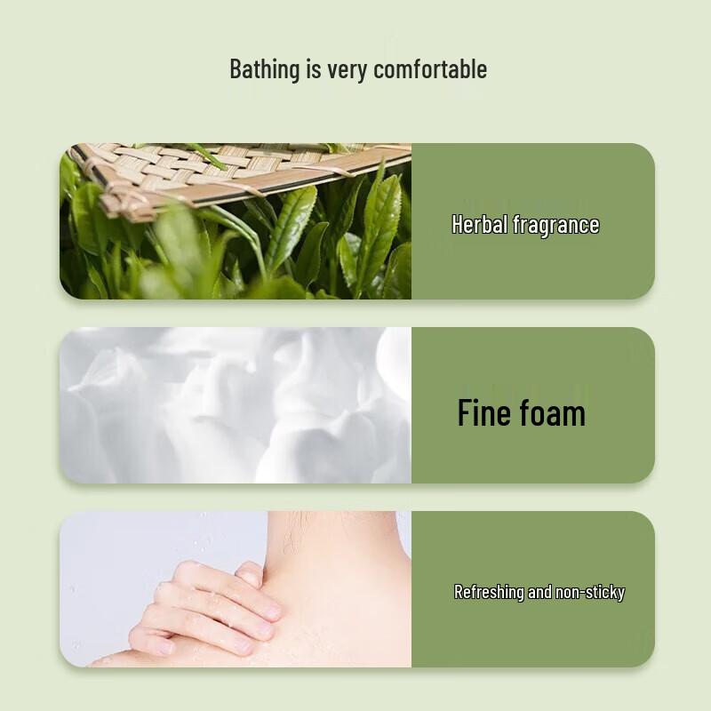 Liùshén Cooling Refreshing Shower Gel (Family Pack)