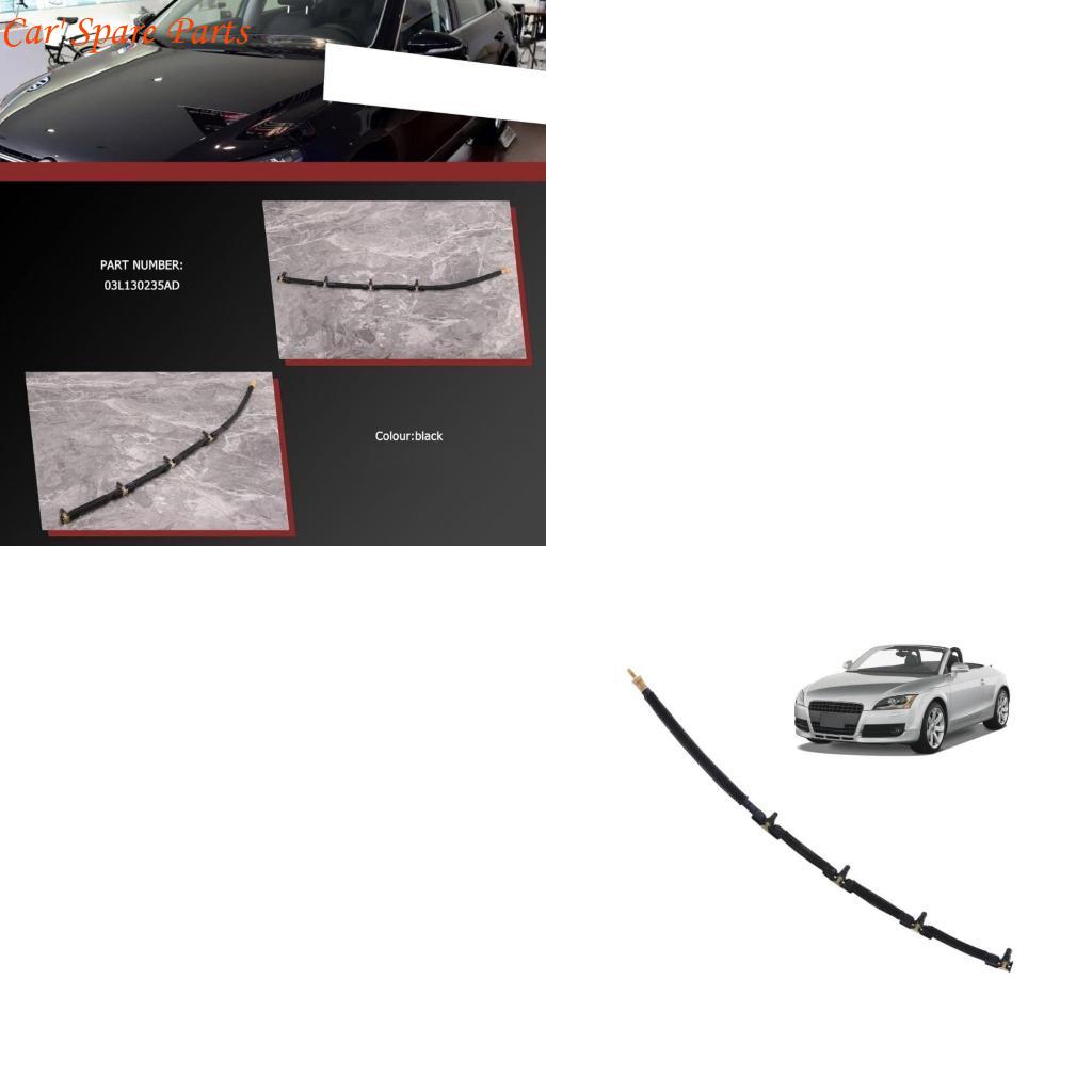 

Y4UA Rubber Line Injector Return Hose Pipe Line 03L130235AD Easy Installation Suitable for Professional Auto Technicians CN